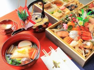 豪華なおせち料理