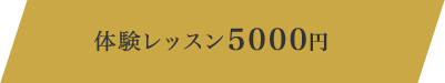体験レッスン5000円