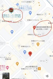 新横浜周辺マップ